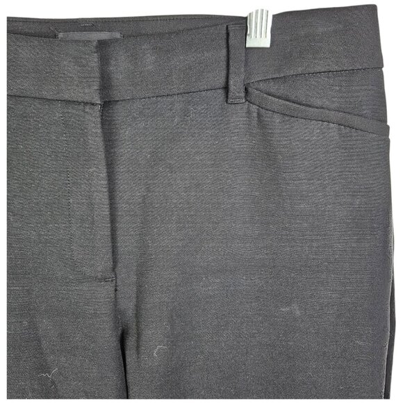 White House Black Market Women's Pants Size 6L Black Slim Ankle WHBM Tall‎ Long - Picture 11 of 13